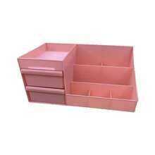 Makeup Organizer Box, Desktop Storage Stand, Rotating Pen Holder For Office Supplies And Cosmetic Brushes