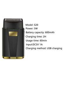 Cordless Electric Hair Clipper Shaver Grooming Kit, Beard Trimmer, Trimmer, Suitable For Men's Haircut And Styling, USB Rechargeable, Ideal Haircut Set For Home, Salon Or Men's Gift