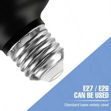 مصباح إضاءة نمو نباتات LED طيف كامل E27/E26 أحمر أزرق 6/8/10 شفرات مروحة قابلة للطي ألواح قابلة للتعديل قابلة للتشكيل AC100-277V داخلي إضاءة نمو زراعة ملء مصباح أشعة فوق بنفسجية وتحت الحمراء بيت محمي زراعة مائية صندوق نمو ضوء الشمس خضروات أزهار بونساي زراعة الطحالب والشتلات والنباتات الخضرية والفاكهة والبذور 288/432/528 مصباح ليد