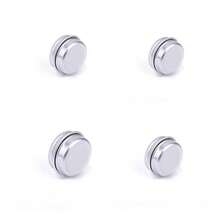 1/4/8pcs 10g Threaded Small Aluminum Boxes Mini Medicine Pill Storage Cases Portable