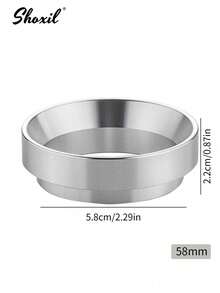 shoxil 1pc Coffee With Powder Ring,Espresso Machine Powder Ring, 51/58mm, Magnetic, Fly-Proof Powder, Coffee Accessories - Powder Ring - View 11