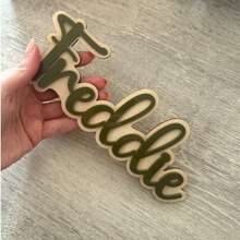 定制木质铭牌，个性化门牌，男孩女孩房间装饰牌匾，多功能，可调节，耐用，装饰性强，可重复使用，精致，可爱，高品质，现代，色彩缤纷，舒适，时尚，定制，个性化，独特，送给他的理想礼物，送给她的理想礼物，男友，女友，爸爸，妈妈，家人，朋友，儿子，女儿，办公室，茶室，学校，家，家居焕新，定制标牌和牌匾，圣诞装饰，乔迁之喜，时尚设计