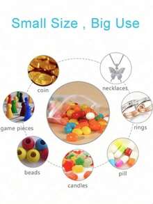 100 buc/pachet reutilizabile, etanșe, transparente, pentru depozitarea alimentelor, potrivite pentru bucătărie/baie, rezistente la umiditate/organizarea călătoriilor