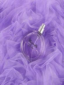 1pc DIY Tulle Fabric For Wedding Dress Headpiece, Handmade Sewing Material, Suitable For Wedding Decoration, Party, Birthday, Home Decor, Outdoor - Light Purple - View 1