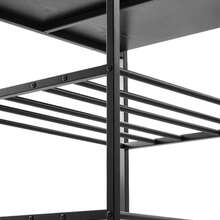 3D Printer Filament Storage Rack, 3-Tier 3D Printer Stand With Filament Storage, Spools Holder Racks Cart With Wheels, Filaments Organzied For 3D Printing Station, Office, Workshop (Shelf Only) - US B Type Plug(110-127V) - View 9