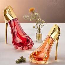 优雅女士高跟鞋造型空气清新剂 - 金色纤细设计，持久留香，奢华红金渐变瓶身，精致高端，生日、情人节、圣诞节、派对等场合送给朋友和爱人的理想礼物。 - 多款式 - 查看 2
