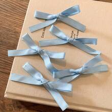 14个女士时尚甜美丝带蝴蝶结发夹，7种颜色，芭蕾舞风格发饰，可爱丝带发爪，双马尾发夹，适合日常佩戴，秋季时尚，发夹，鳄鱼夹，女士冬季穿搭，蝴蝶结，头饰，发卡 - 彩色 - 查看 7