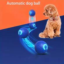 1Pcs Dog Ball, Interactive Dog Toys Dog Ball, [2025 Newly Upgraded] Durable Motion Activated Automatic Rolling Ball Toys, Self Moving Vibrating Smart Jumping Automatic Moving Bouncing And Rotating Balls For Pets, For Small/Medium, USB Rechargeable,Easy To Clean And Carry,Suitable For Both Indoor And Outdoor Use - 橘子花 - 查看 4