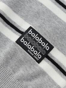 Balabala 2025 Spring/Autumn New Kids Knitted Sweater, Parent-Child Matching - Gray Tone - View 6