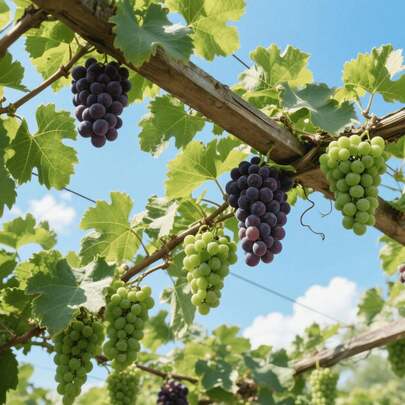 50 Pcs High Survival Grape Fruit Seeds Climbing Vine Trellis Outdoor Yard Decoration Build Garden Pergola Planting