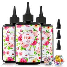 500g/300g/100g UV Resin Kit - Crystal Clear Epoxy Resin For Jewelry Making | Fast Curing Under UV Light | DIY Pendant, Earrings, Crafts | Bubble-Free, High Gloss - 16oz/472ml - View 13