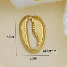 1pc Stainless Steel Fashionable Beach Vacation Pendant, DIY Handmade Bracelet, Earring, Hanging Decor Accessory