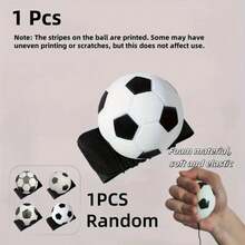 Durable Elastic Sports Ball With Wrist Strap, Includes Basketball, Soccer Ball, Baseball And Tennis Ball, No Power Required, No Feather Design, Suitable For Ages 14+, Best Outdoor Recreation And Exercise Choice, Perfect Gift For Sports Enthusiasts! - Multicolor - View 11