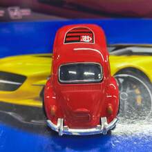 Carrinho Fusca Ferro Fricção Metal Miniatura Brinquedo equipe