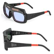 1pc Auto-Darkening Welding Glasses, Welding Face Mask, Welder Argon Arc Welding Safety Glasses, Anti-Glare