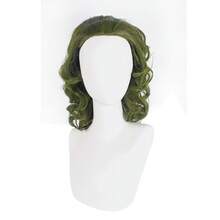 Cosplay Joker Green Medium Long Curly Hair Daily Wear Wig Festival Party Stage Performance High-Temperature Silk Cosplay Wigs - Green - View 6