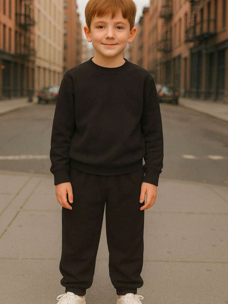 Tween Boys Bodysuit & Jumpsuit - Black - View 1