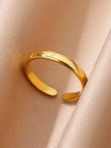 Stainless Steel Adjustable Open Ring, Simple And High-grade Accessories