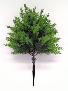Outdoor Artificial Green Plant Juniper Topiary Ball - Durable Faux Pine Tree/UV Resistant Fake Shrub For Outdoor And Indoor, Patio, Porch, Garden Decor, All Season Holiday Decor, No Power Needed - Maintenance Free, Outdoor Decor, Natural Looking Shrub, Thanksgiving, Christmas Decor, Durable Plastic Shrub - Multicolor - View 15