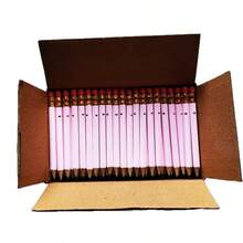 10/20/30pcs Pink Mini Pencil With Eraser, 4 Inch/10cm HB Hexagon Golf Pencil For School, Office, Gift, Wedding Back To School