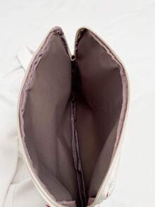 1pc 11"/13"/15" Student Laptop Sleeve, Red Heart Print Casual Unisex Laptop Bag, Protective Case, File Bag, Notebook Sleeve, Laptop Carrying Bag, Compatible With MacBook, HP, ASUS, Suitable For Girls, Teens, Boys, College Students, 9-15" Tablet Sleeve, Compatible With IPad Air 4/5, IPad Pro Autumn University Essentials Laptop Bag For Women Mac Book Case Back To School