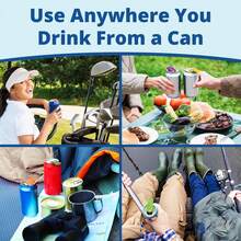 6Pcs Multicolor Soda Can Opener, Nails-Damage-Resistant, Insect-Proof, Can Lid Covers For Beer, Soda, Cola – Perfect For Parties, BBQs, Beach & Outdoor Events, Halloween And Christmas Party Supplies - Nhiều màu - Xem 5