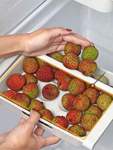 1个迷你透明药盒，带3个隔层，有蓝色、透明色、粉色和咖啡色可选，便携式配件收纳盒 - 彩色 - 查看 4