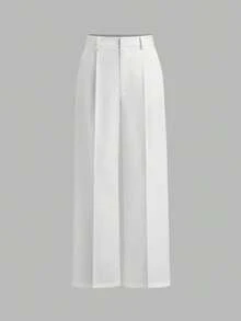 Minimalist Design Draping Suit Pants, European And American New Style, Straight Leg Casual Trousers, Suitable For All Seasons