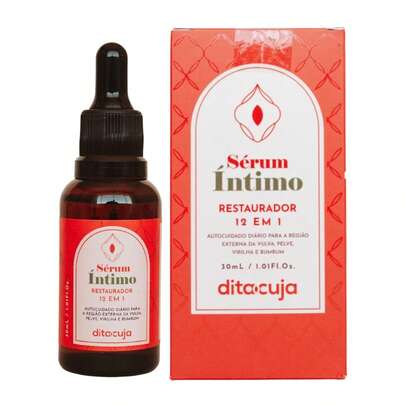  Dita Cuja, Sérum Íntimo 12 Em 1 | Uso Diário | Menopausa, Pós-depilação | Hidrata, Clareia, Regenera E Tonifica A Pele | 30ml