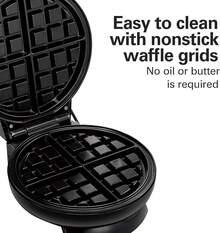 áquina de gofres eléctrica modelo belga, niña, negra - Negro - Ver 12