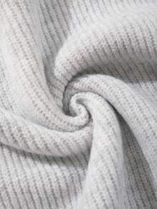 Herren lässiger, weiter Pullover Hoodie Sweatshirt, simpler koreanischer Stil, vielseitig für Frühling, Herbst, Winter - Grau - Übersicht 10