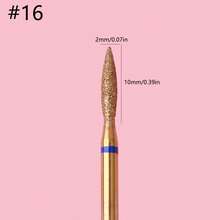 1 件装角质层清洁指甲钻头，钛合金俄罗斯指甲钻头，专业指甲下清洁器，用于去除角质层死皮