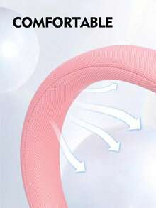Wireless Bluetooth Headphones With High-Resolution Audio, Foldable And Lightweight Design, Deep Bass, Long-Lasting Earphones, Immersive Bass, USB-C Charging Port, HiFi Stereo, For Work, Gaming, Sports - 粉色 - 查看 5