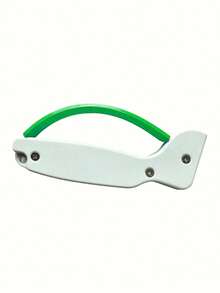 مبرد سكين من التنجستن الصلب قطعة واحدة، مصنوع من مادة البي في سي، أداة شحذ يدوية لسكاكين الجيب والشفرات المسننة والفؤوس والسيوف - يعيد تجديد وإصلاح سكاكين المطبخ، طقم شحذ السكاكين