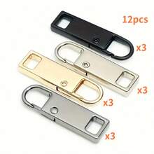 2/8/12 件可拆卸拉链，牛仔裤和背包替换拉链，缝纫工具 - 彩色 - 查看 15