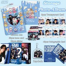 5件套 /K-POP/SKZ/STAY 套装，包含1个卡套、1个钥匙扣、8张透明卡片、55张卡片（60张卡片+30张贴纸），可爱卡通卡套可用于收藏，钥匙扣可用于背包装饰，透明卡片可用于剪贴簿、周边商品及演唱会周边。 - 彩色 - 查看 21