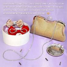 Cinta de cristal de 4 mm con forma de tubo redondo, de color blanco denso, para manualidades, diademas, ropa, lazos y decoración