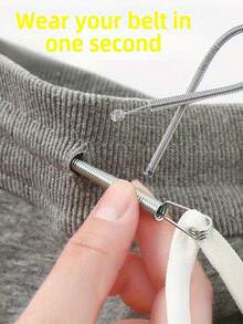 3 件套带环柔性穿线器 - 多功能穿线工具，适用于缝纫、针织、绗缝 - 快速轻松地为裤子、帽子、连帽衫、松紧腰带穿线 - 适合初学者和专业人士 - 彩色 - 查看 2