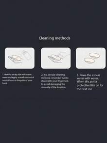 1 Paar 6,5 cm/10 cm runde blumenförmige transparente Silikonbrustlifttapes, Dekolleté-verstärkende unsichtbare Silikonbrustwarzenabdeckungen, modische unsichtbare Hochzeits-BH-Pasteten geeignet für alle Hauttöne - Transparent - Übersicht 6