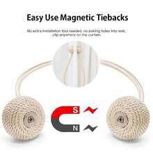 2 Stücke Vorhang Magnetverschlüsse, einfach und kreativ, ohne Bohren & ohne Installation Vorhang Raffhalter, geeignet für Vorhangdekoration in Wohnzimmern, Schlafzimmern und anderen Räumen, Halloween, Raumdekoration