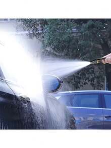 High Pressure Spray Nozzle (Plastic Material) - Direct Focused Water Jet, Suitable For Car Washing, Gardening, Yard, Driveway - Compatible With Hose Interface - Home, Garage, Lawn Care, Outdoor Cleaning Accessory, Ergonomic Handle Design, Durable, DIY Cleaning Tool