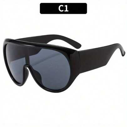 1 Pcs/Set, New Large-Frame Sports Protective Sunglasses,  Men's And Women's Personalized Sunglasses.