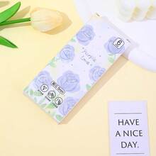 6支装，创意玫瑰玫瑰按压凝胶笔，ins超吸睛青少年男孩女孩考试毛笔ST顺滑好写黑色水笔，家庭教育课堂办公书写书写签名通用书写笔凝胶笔圆珠笔，期末圣诞节节日文具礼品礼物套装，返校