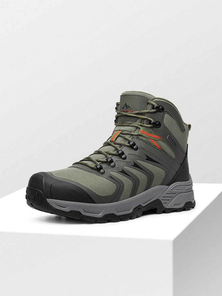 Men's Hiking Boots Waterproof Lightweight PRO Non-Slip Trail Grip Arch Support Trekking Camping Ankle Outdoor Boots