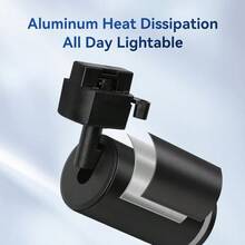 3pcs/4pcs/6pcs GU10 Recessed Ceiling Track Lights, Replaceable Bulb, Spotlight For Room, Living Room, Bedroom, Corridor, Kitchen, Closet, House, Store, Supermarket, Clothing Store, Mall, Studio, Restaurant, Bar, Gym, Dance Studio. Voltage: 85-265V, Black/White Available - GU10 Track Light - View 10