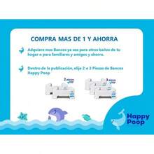 Happy Poop Paquete 2 Bancos para Baño Estreñimiento Hemorroides Colon Colitis - 1 Banco - Ver 9