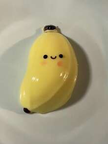 1PC Smile Banana Squishy Toys,Kawaii Slow Rising Squeeze Toy,Fidget Toy,Taba Squishy,Fun Stress Reliever Toys,Injectable Bubbles,Travel Portable Fidget Squeeze Toys,Squisy,Perfect For All Ages Austism,Ideal Holiday Gifts,Fun Cute Gift,Birthday Gifts,Easter Gifts,Halloween Gifts,Christmas Gifts,Christmas Stocking Fillers - Multicolor - View 7