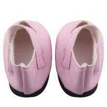 5厘米皮革娃娃鞋闪亮迷你皮鞋适合14英寸美国&Nancy、Paola Reina娃娃配饰适合EXO、Lisa、Nenuco娃娃 - 彩色 - 查看 5