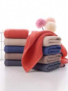 4pcs Waffle Dishcloths And Towels, Super Absorbent Kitchen Cleaning Cloths For Drying Dishes And Chores, Home Cleaning, Kitchen Cleaning, Party Cleaning