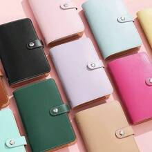 New Banknote Storage Book. Made Of PU Material, Can Accommodate 100 Banknotes Storage Book, With Banknote Photo, Stamp, And Bank Card Storage Book 1 Pc A6 Super Large Capacity Cash Storage Book. Includes 50 Best Gifts, Suitable For Various Festivals